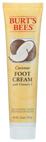 Burt's Bees Softening Foot Cream, Coconut Oil & Soap Bark, Foot ...