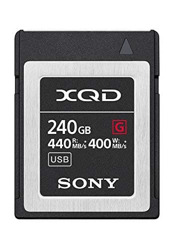 Sony 240GB XQD G Series Memory Card with Carrying Case and Card Reader ...