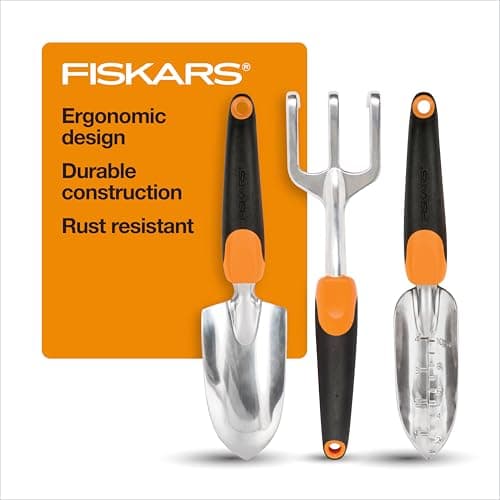 Amazon.com: Fiskars 384490-1001 Ergo Garden Tool Set, Regular Package ...