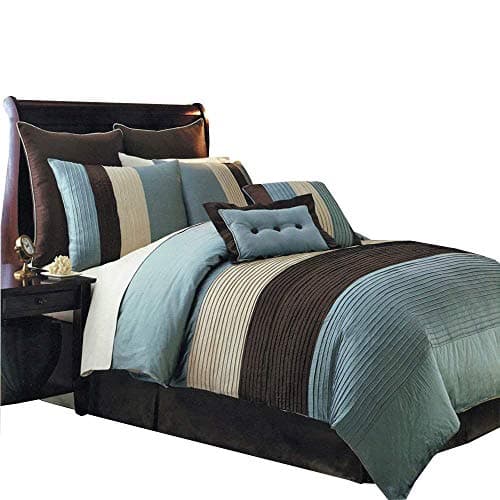 Amazon.com: PHF Printed Comforter Set King Size, 3 Pieces Ultra Soft ...