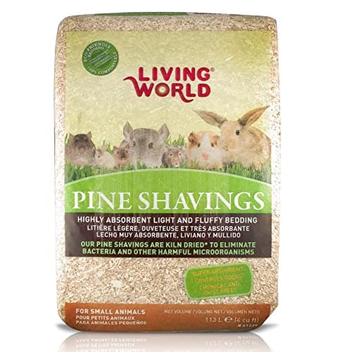 Living World Pine Shavings Compressed Bricks