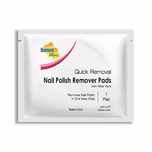 Diamond Wipes Acetone Nail Polish Remover Pads 500 - Nedysia