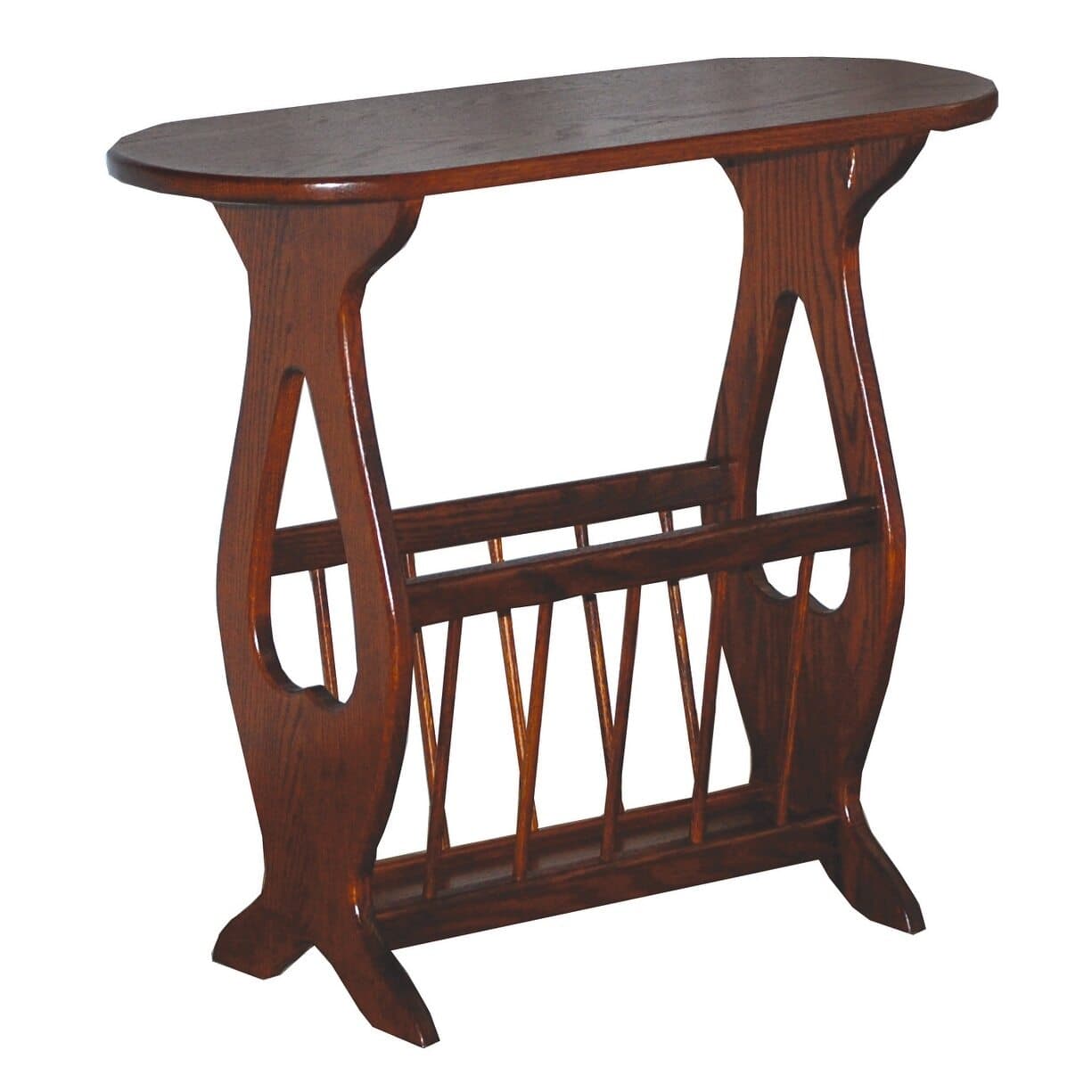 Convenience Concepts Oxford End Table with Magazine Rack