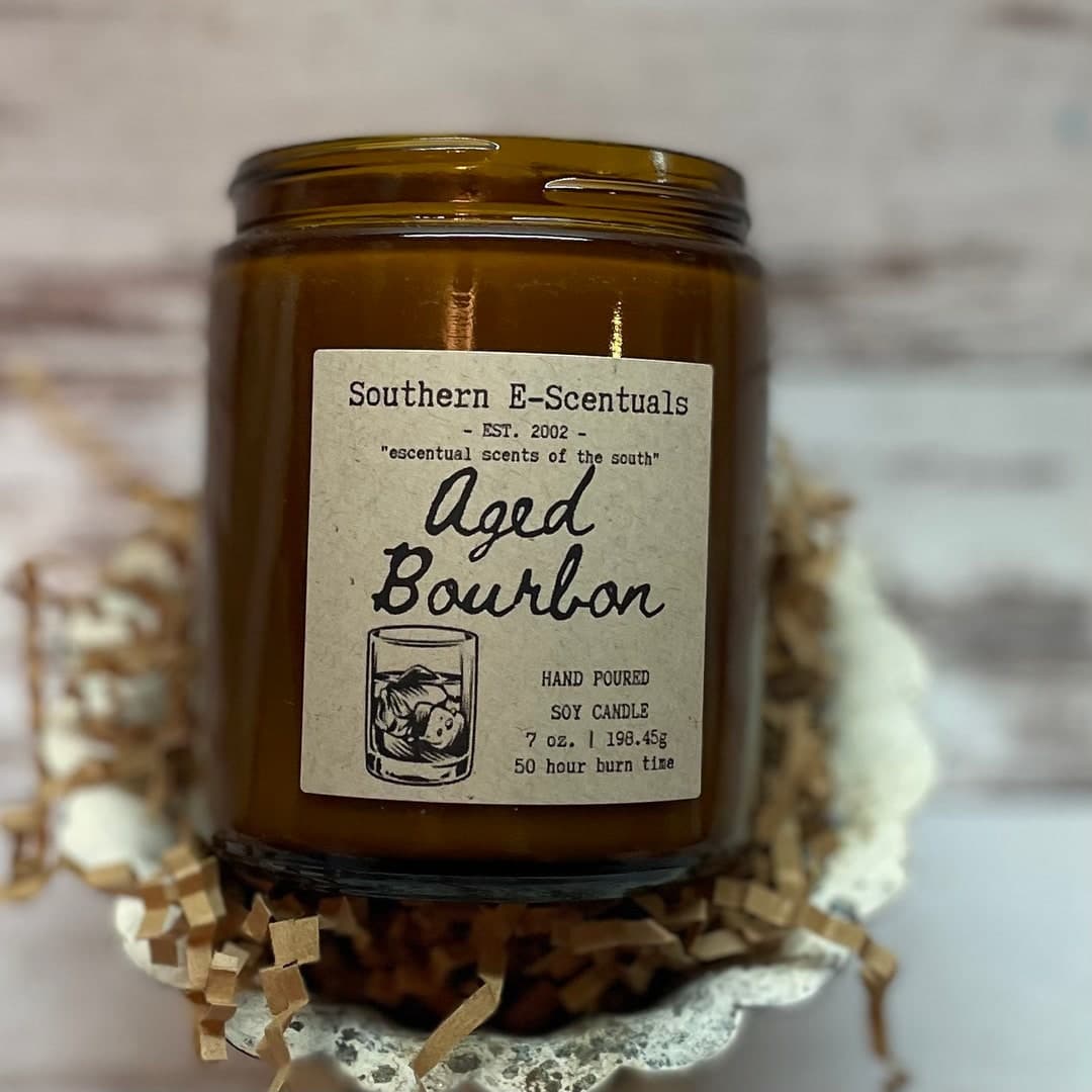Aged Bourbon Wood Wick Crackling Wick Candles Soy Wax Wooden Wicks ...