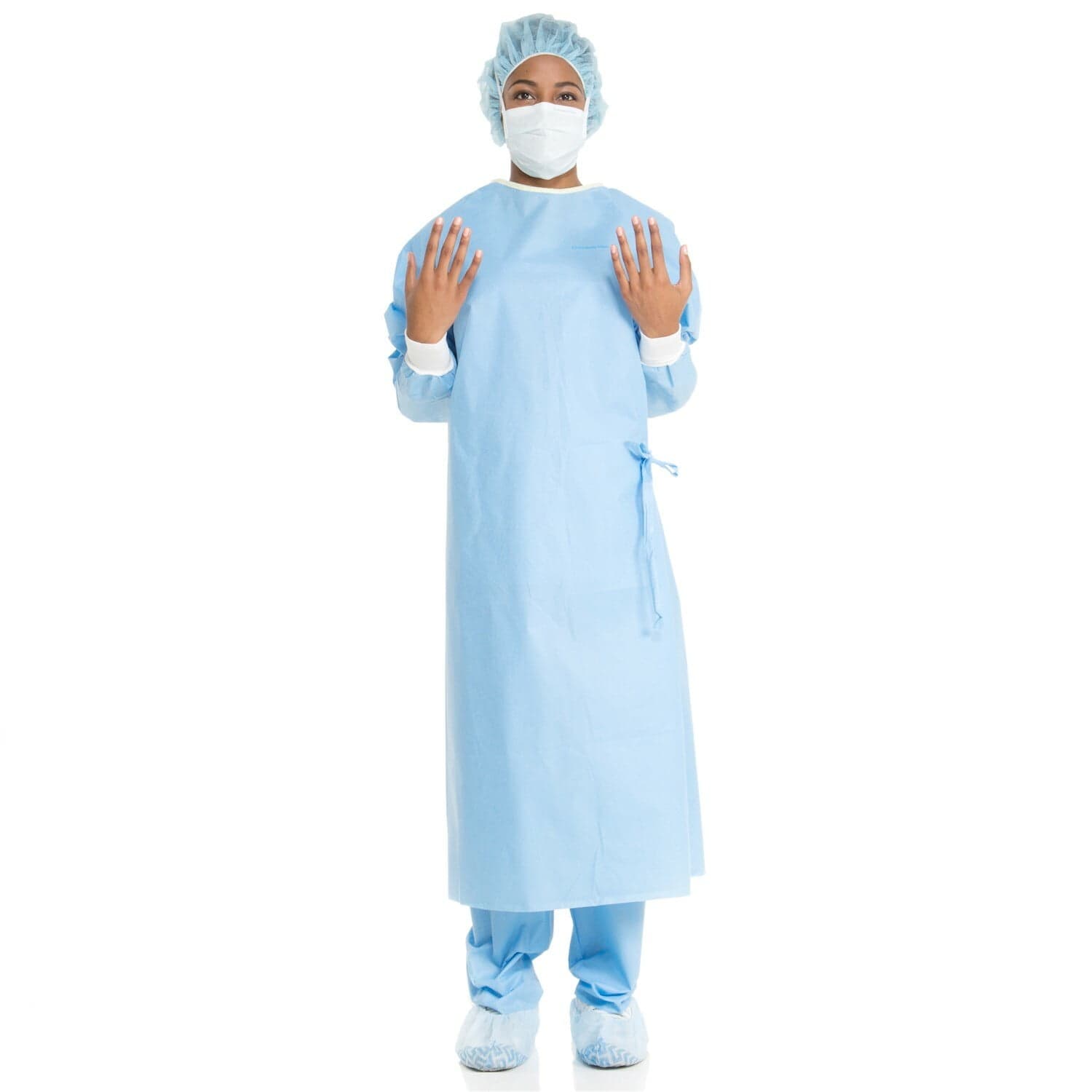 *48-Piece* Halyard Ultra Surgical Gown AAMI Level 3 Large Blue 74115 ...