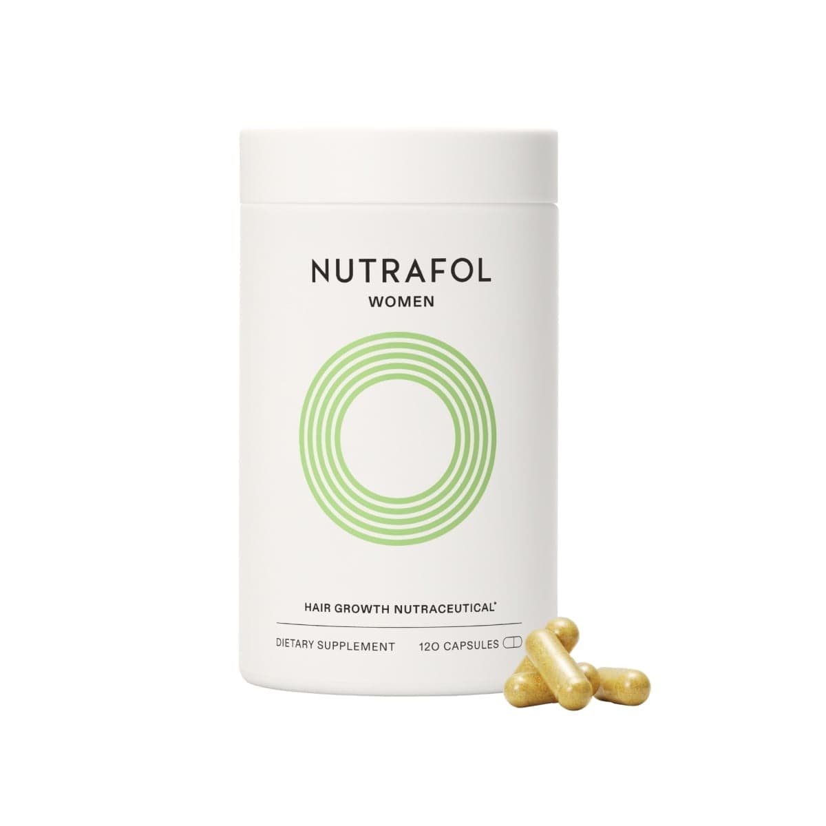 Nutrafol Women's Hair Growth Supplement with Collagen, Vitamins, 120 ...