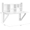 Amazon.com - Haotian FWT07-W,White Folding Wooden Wall-Mounted Drop ...