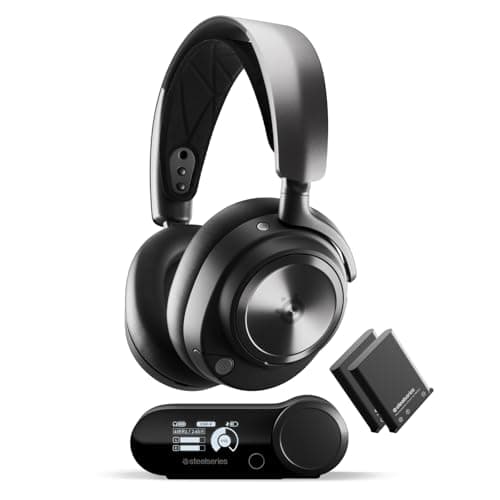 SteelSeries Arctis Nova Pro Wireless Gaming Headset - White, PC, PS5 ...