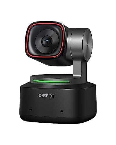 Amazon.com: OBSBOT Tiny 2 Webcam 4K Voice Control PTZ, AI Tracking ...