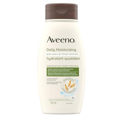 Amazon.com: Aveeno Daily Moisturizing Body Wash for Dry Skin with ...