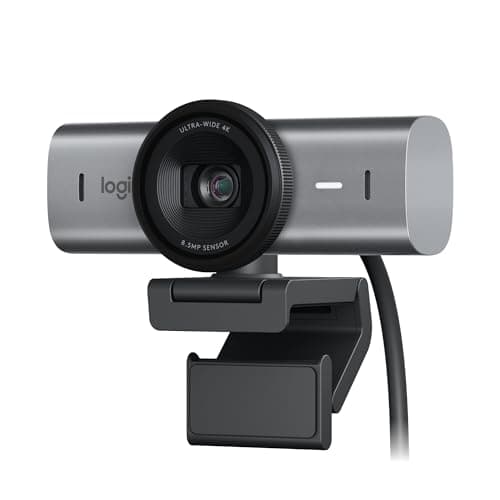 Logitech BRIO Webcam with 4K Ultra HD Video & HDR