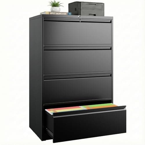 Amazon.com: HON Brigade 600 Series 4 Drawer Lateral Legal or Letter ...