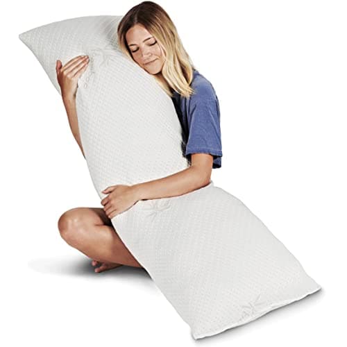 Amazon.com: Snuggle-Pedic Body Pillow for Adults - Breathable ...