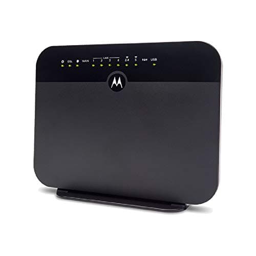 MOTOROLA MD1600-10 VDSL2 / ADSL2+ Modem Plus AC1600 Wi-Fi Gigabit ...