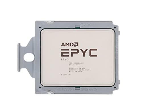 CPU AMD EPYC 7763 (64C/128T, 2.45 GHz, 256MB)