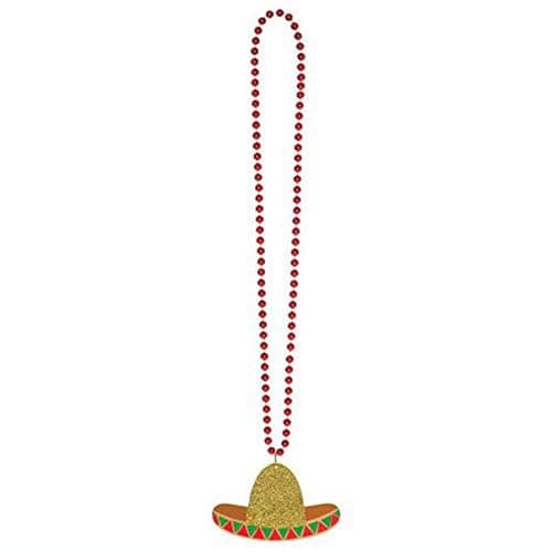 JOYIN 12 PCS Cinco de Mayo Fiesta Necklaces Bead Mexican Birthday Party ...