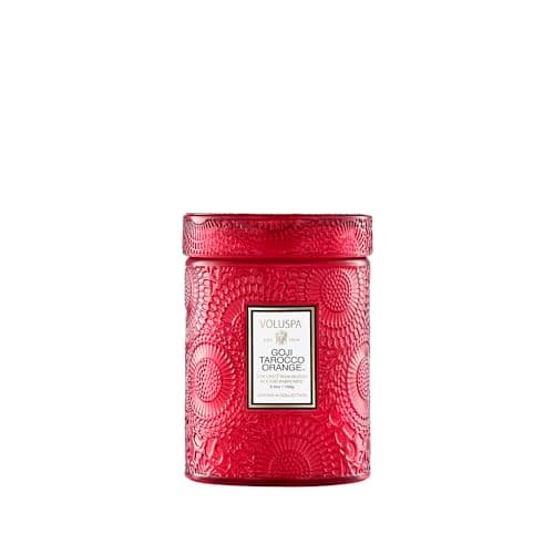 Voluspa Spiced Goji Tarocco Orange Candle