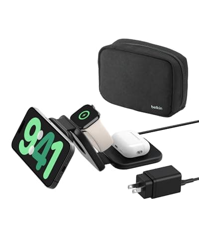 Belkin Boost Charge Pro 3 - In -1 Wireless Charger With Magesafe 15 W ...