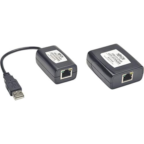 Tripp Lite 4-Port USB 2.0 over Cat5/Cat6 Extender Hub Kit, Transmitter ...