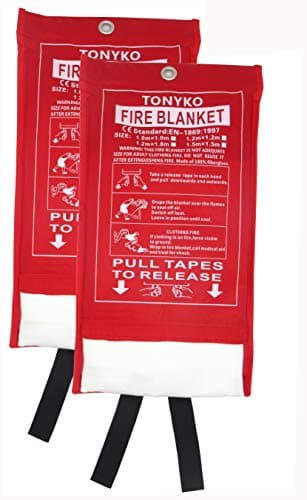 Snapklik.com : TONYKO Fiberglass Fire Blanket For Emergency Surival ...