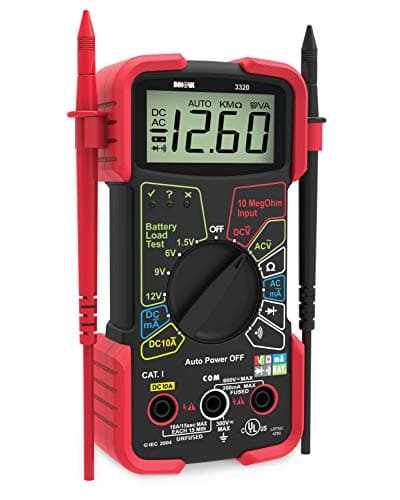 Innova 3340 Electrical Multi-Tester; Automotive DMM, Digital MultiMeter ...