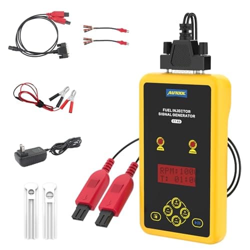 AUTOOL CT150 Car Fuel Injector Tester Cleaner Ultrasonic Fuel Nozzle ...
