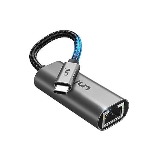 Amazon.com: uni USB C to Ethernet Adapter, Driver Free RJ45 to USB ...