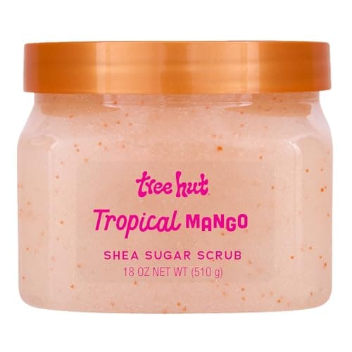 Tree Hut Shea Sugar Exfoliating Body Scrub Tropical Mango, 18 oz ...