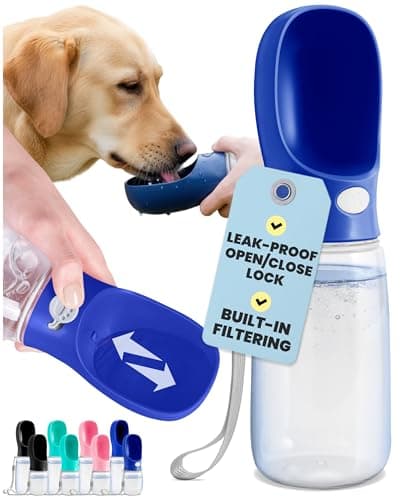 Collapsible Dog Bowls with Bottle Carrier, 2 Pack Travel Dog Water Bowl ...