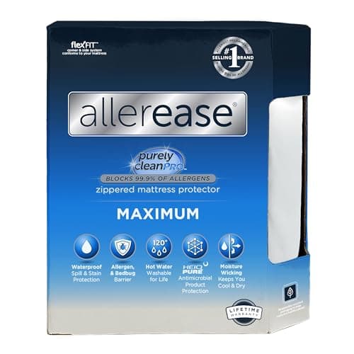 Maximum Allergy + Bed Bug Protection Mattress Protector