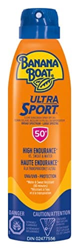 Banana Boat Ultra Sport Sunscreen Spray SPF 50 8oz Bonus Size - Walmart.com