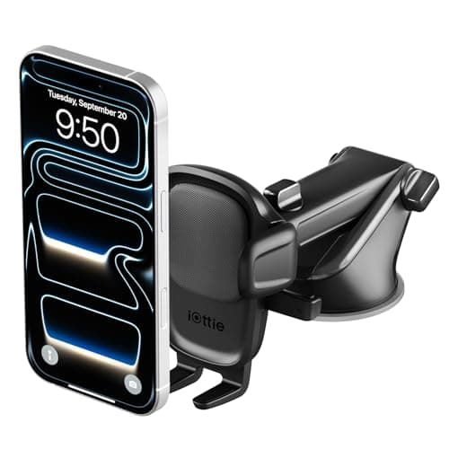 iOttie Easy One Touch 5 Magnetic Dash & Windshield Car Mount, Universal ...