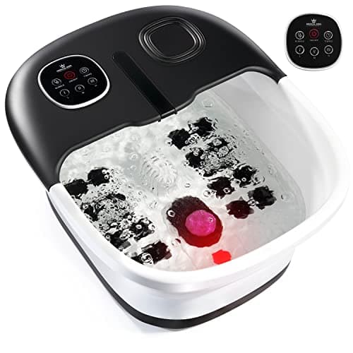 Amazon.com: ACEVIVI Foot Spa Bath Massager with Heat and Bubble Jets ...