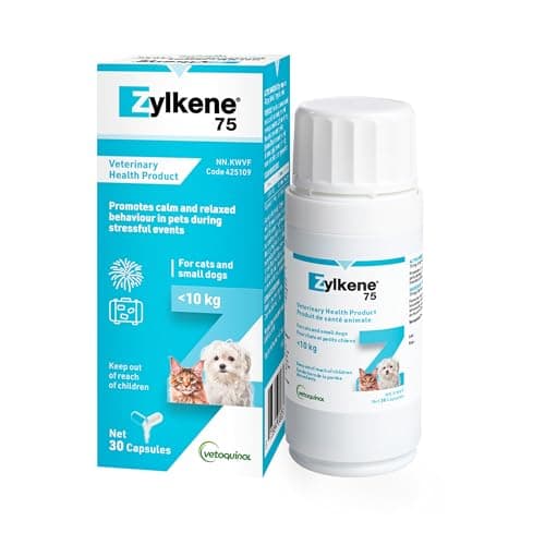 Zylkene 75mg Capsules for Small Dogs and Cats