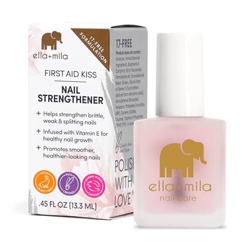 First Aid Kiss | Nail Strengthener - Stop Peeling, Cracking Weak ...