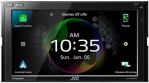 Amazon.com: JVC KW-M865BW Built in Wi-Fi for Wireless CarPlay ...