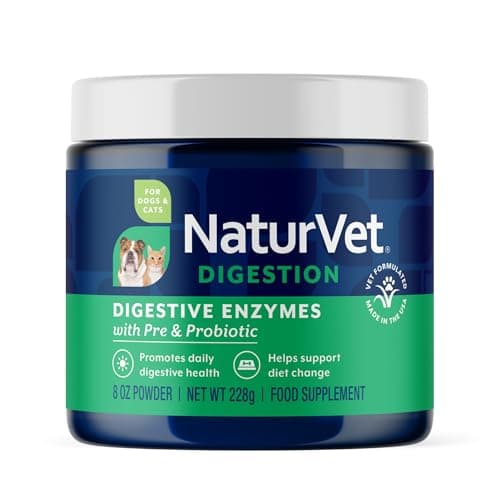 NaturVet Digestive Enzymes Plus Probiotic for Cats