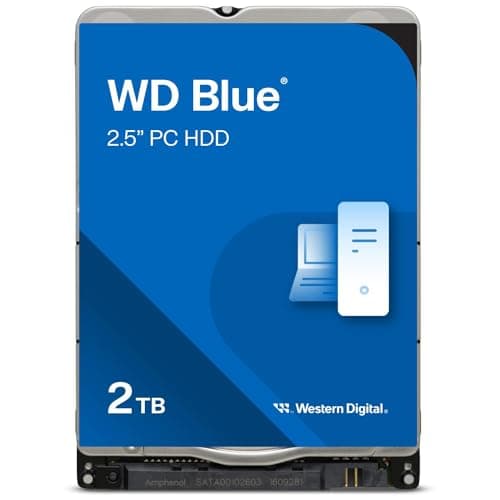 Western Digital 2Tb Wd Blue 3.5 Pc Hard Drive, For Computers, SSHD at ...
