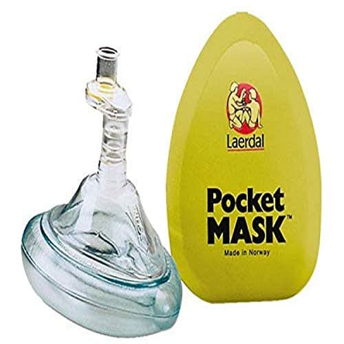 Laerdal Pocket Mask with Oxygen Inlet