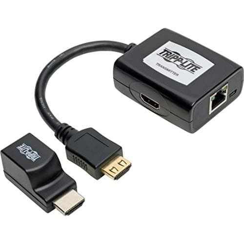 Tripp Lite by Eaton HDMI over Cat6 Extender Kit Wallplate 4K 60Hz 4:4:4 ...