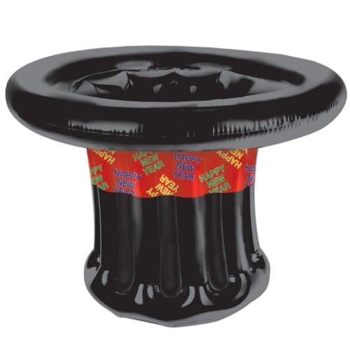 Giant Inflatable Traditional Black Top Hat Toys for Play