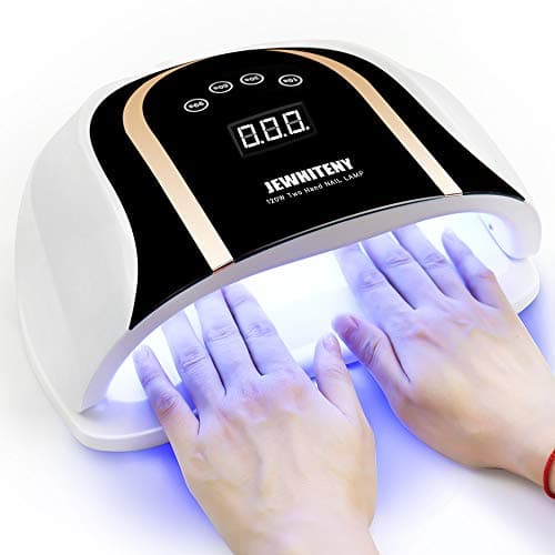 LED UV Nail Lamp, 120W Nail Dryer, Professional Gel Nail Polish Curing ...