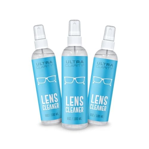 Ultra Clarity Lens Cleaner 1 oz Spray Bottle and 6 oz Refill ...