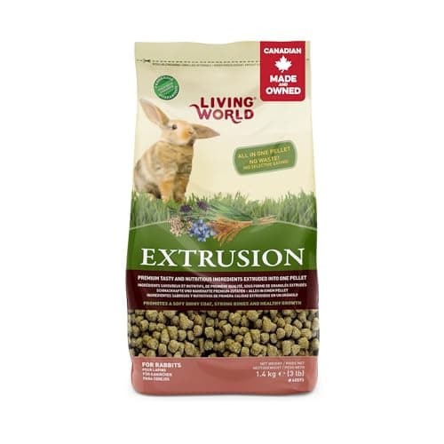Living World Deluxe Rabbit Starter Kit for Young or Small Breed Rabbit ...