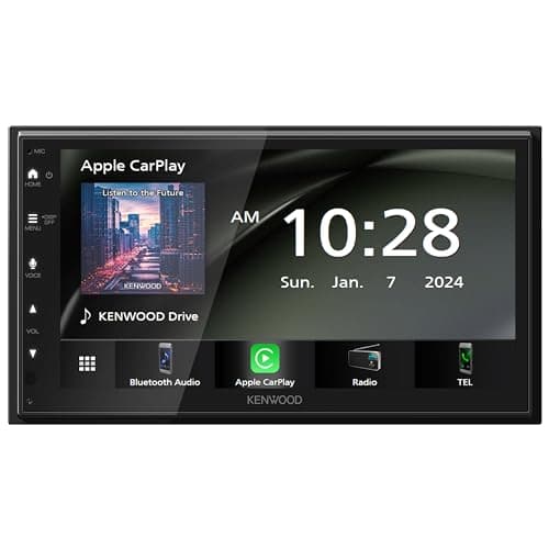 Kenwood DMX1037S 10.1" Floating Panel Digital Multimedia & SiriusXM Tuner