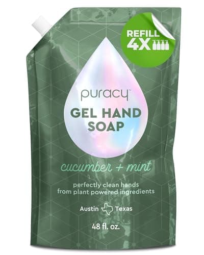 Plant Powered Gel Hand Soap (Liquid) | Puracy