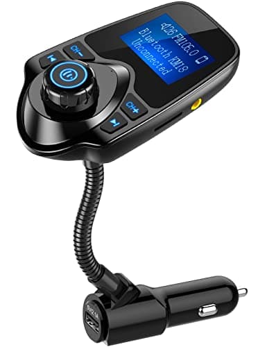 KM18 In-Car Bluetooth FM Transmitter - Nulaxy
