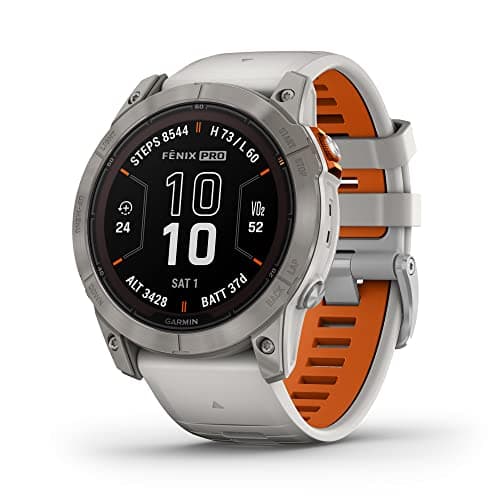Snapklik.com : Garmin Fenix 7X Sapphire Solar Multisport GPS Watch Bundle