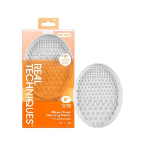 Buy Real Techniques Brush Cleansing Balm and Cleaning Mat Makeup ...