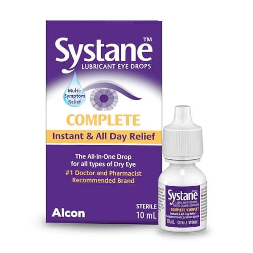 Systane Complete Lubricant Eye Drops for Dry Eye and Burning Symptom ...